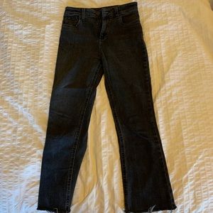 BDG High-Waisted Cropped Kick Flare Jean